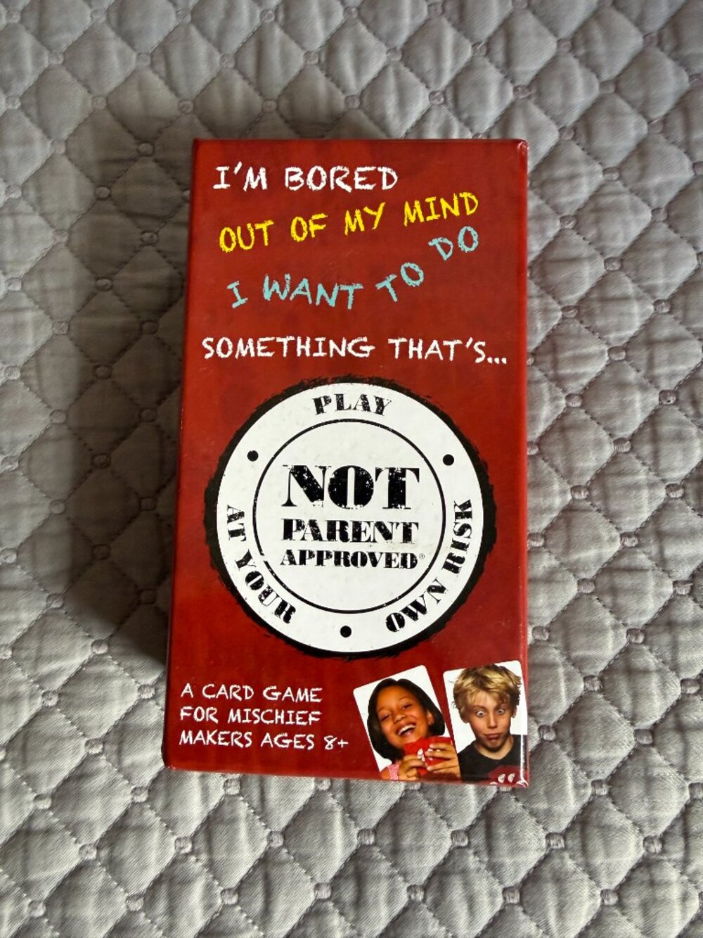 Not Parent Approved Board Game
